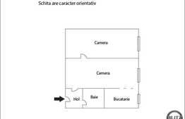 Apartament cu 2 camere de vanzare, 31 mp utili, zona strazii Albac