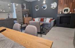 Apartament modern, acces restrictionat, parcare, aer conditionat, semineu, zona Cetatii