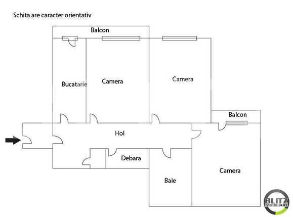 Apartament de vânzare 3 camere Manastur - 7236AV | BLITZ Cluj-Napoca | Poza8