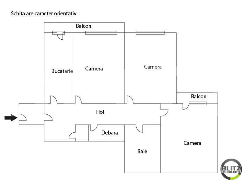 Apartament de vânzare 3 camere Manastur - 7236AV | BLITZ Cluj-Napoca | Poza8