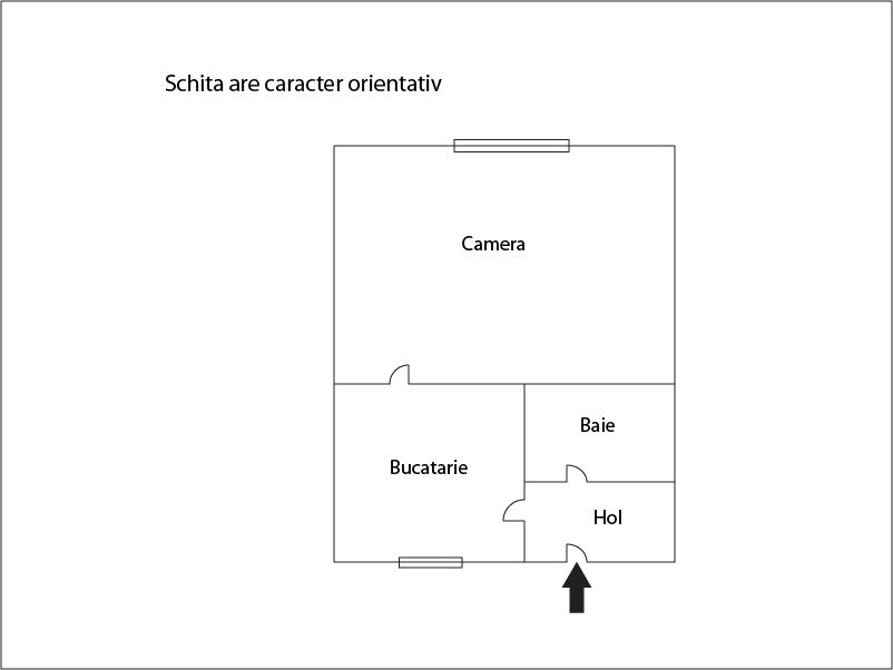 Garsonieră de vânzare Iris - 7243AV | BLITZ Cluj-Napoca | Poza1