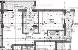 Apartament 2 camere, 53 mp semifinisat ,zona Teilor !