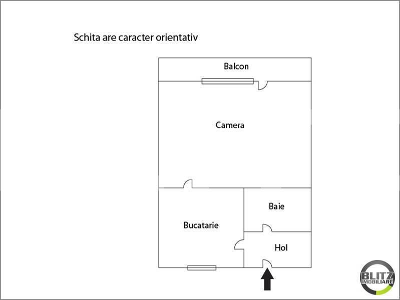 Garsonieră de vânzare Iris - 7254AV | BLITZ Cluj-Napoca | Poza12