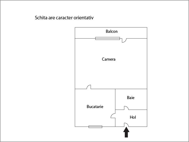 Garsonieră de vânzare Iris - 7254AV | BLITZ Cluj-Napoca | Poza1