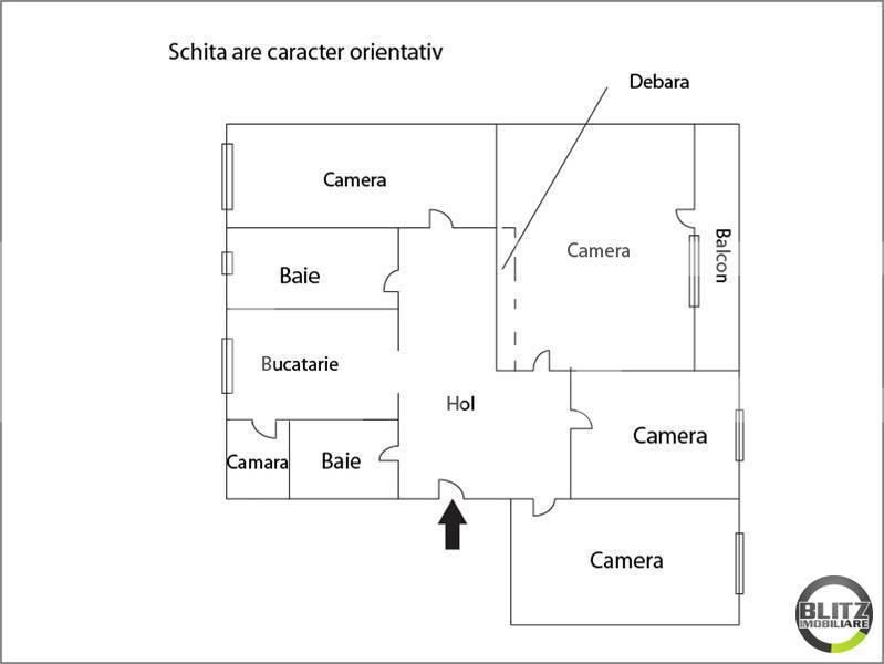 Apartament de vânzare 4 camere Manastur - 7256AV | BLITZ Cluj-Napoca | Poza13