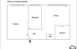 3 camere, 78 mp, partial mobilat, zona strazii Mehedinti!
