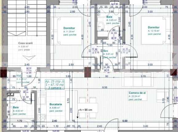 Apartament de vânzare 3 camere Floreşti - 72633AV | BLITZ Cluj-Napoca | Poza1