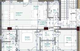 Apartament 3 camere,76 mp,parcare subterana,zona Teilor