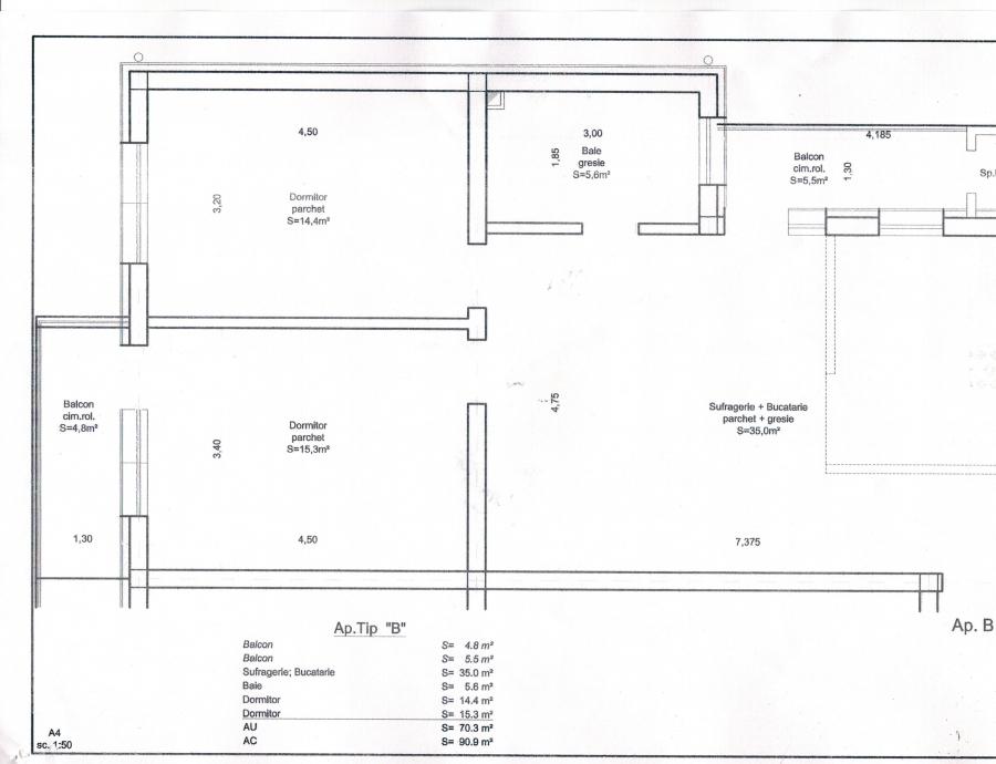 Apartament de vânzare 3 camere Floreşti - 7266AV | BLITZ Cluj-Napoca | Poza1