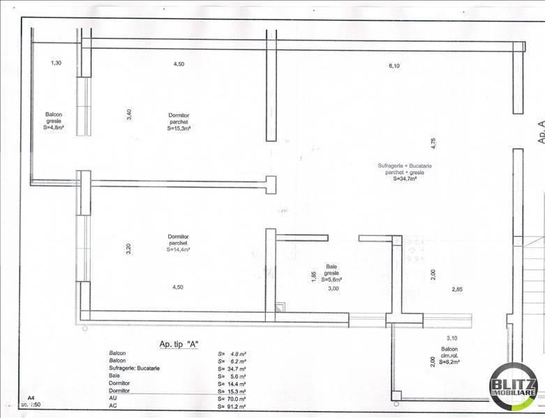 Apartament de vânzare 3 camere Floreşti - 7272AV | BLITZ Cluj-Napoca | Poza8