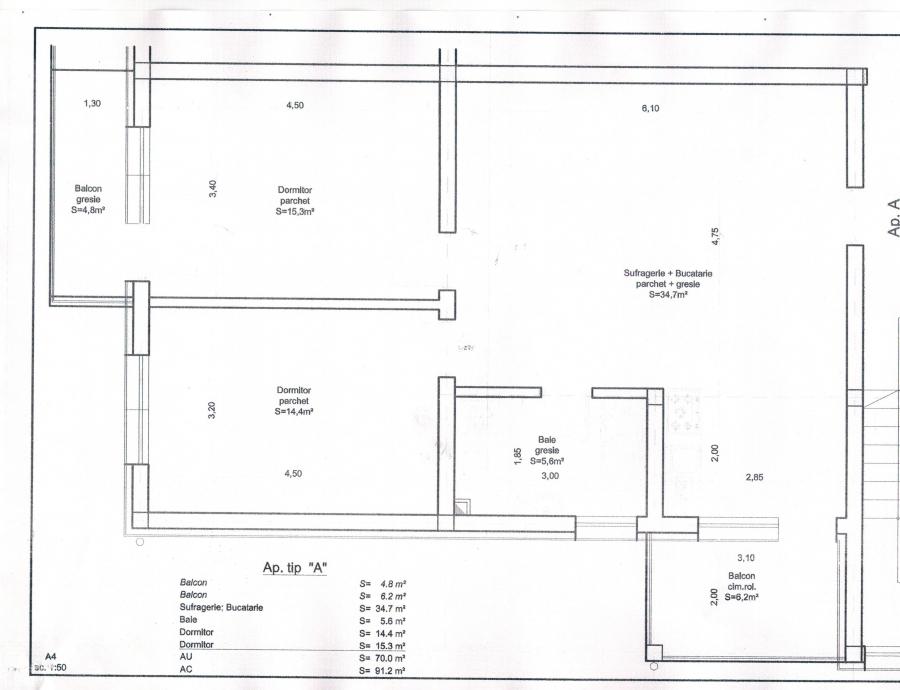 Apartament de vânzare 3 camere Floreşti - 7272AV | BLITZ Cluj-Napoca | Poza1