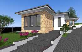 De vanzare casa indviduala 120 mp+ terasa 36 mp, 750 mp teren, utilitati, liziera de padure, Campenesti!