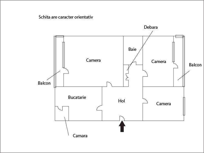 Apartament de vânzare 3 camere Manastur - 7280AV | BLITZ Cluj-Napoca | Poza1