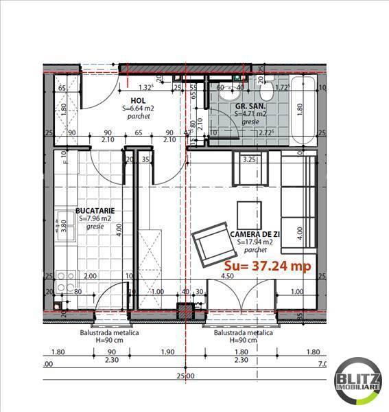 Garsonieră de vânzare Zorilor - 7281AV | BLITZ Cluj-Napoca | Poza1