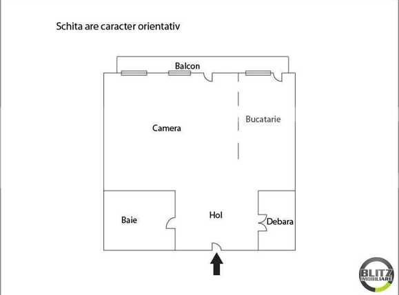 Garsonieră de vânzare Floreşti - 7282AV | BLITZ Cluj-Napoca | Poza6