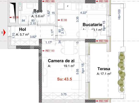 Garsonieră de vânzare Manastur - 72834AV | BLITZ Cluj-Napoca | Poza1