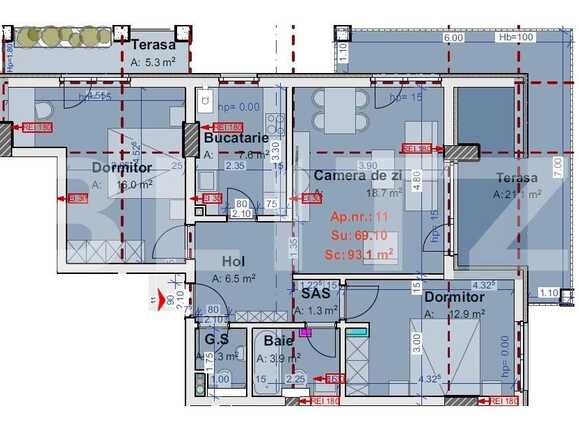 Apartament de vânzare 3 camere Manastur - 72836AV | BLITZ Cluj-Napoca | Poza1