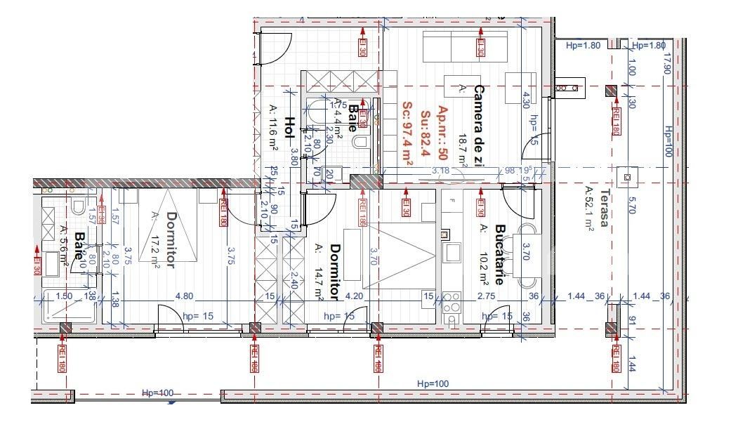 Apartament de vânzare 3 camere Manastur - 72856AV | BLITZ Cluj-Napoca | Poza2