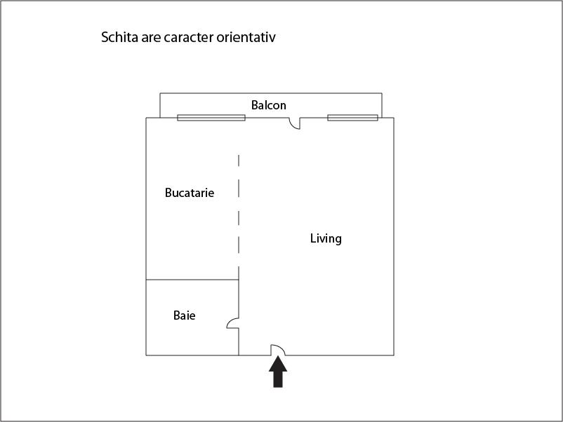 Garsonieră de vânzare Floreşti - 7293AV | BLITZ Cluj-Napoca | Poza1