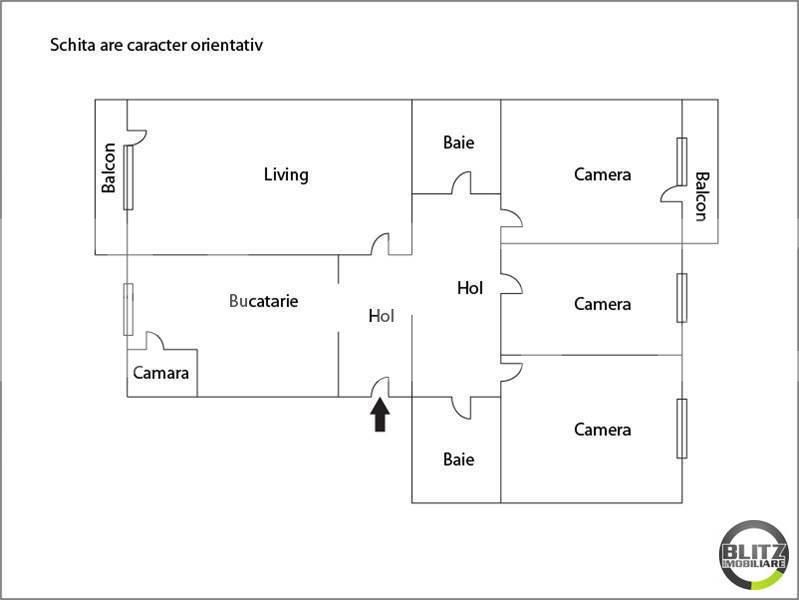 Apartament de vânzare 4 camere Grigorescu - 7295AV | BLITZ Cluj-Napoca | Poza15