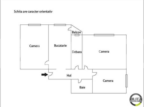 Apartament de vânzare 3 camere Manastur - 7300AV | BLITZ Cluj-Napoca | Poza11