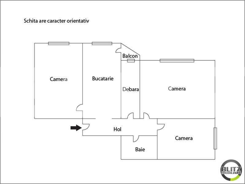 Apartament de vânzare 3 camere Manastur - 7300AV | BLITZ Cluj-Napoca | Poza11