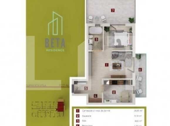 Apartament de vânzare 2 camere Iris - 73052AV | BLITZ Cluj-Napoca | Poza4
