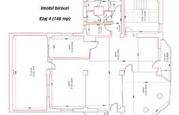 Etaj in cladire de birouri, 146 m, Mentenanta inclusa!