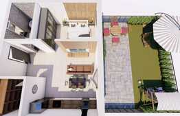 Apartament 2 camere, finisat, gradina, în ansamblul Beta Residence