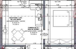 Proiect nou! Apartament 2 camere, semifinisat, în ansamblul Beta Residence