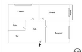 2 camere, decomandat, 69 mp, mobilat, zona strazii Jupiter