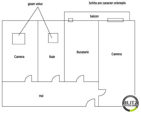 Apartament de vânzare 2 camere Floreşti - 733AV | BLITZ Cluj-Napoca | Poza1