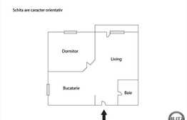 De vanzare 2 camere, 46 mp, zona Florilor! Parcare inclusa! Partial mobilat!