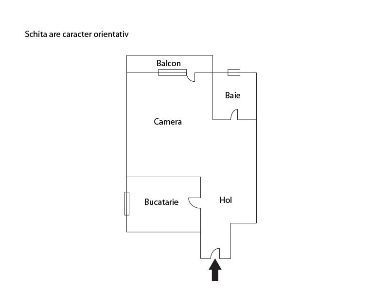 Garsonieră de vânzare Floreşti - 7339AV | BLITZ Cluj-Napoca | Poza1
