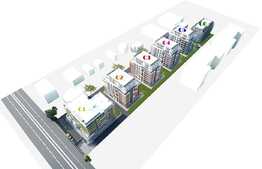 Apartament 2 camere, 43.5 mp, semifinisat, zona Vivo