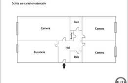 De vanzare apartament 3 camere decomandate, 67.7 mp. Boxa inclusa!