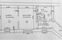 2 camere, 45 mp, zona strazii Dorobantilor
