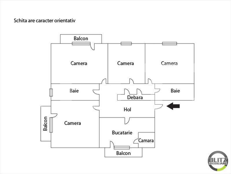 Apartament de vânzare 4 camere Gheorgheni - 7349AV | BLITZ Cluj-Napoca | Poza8