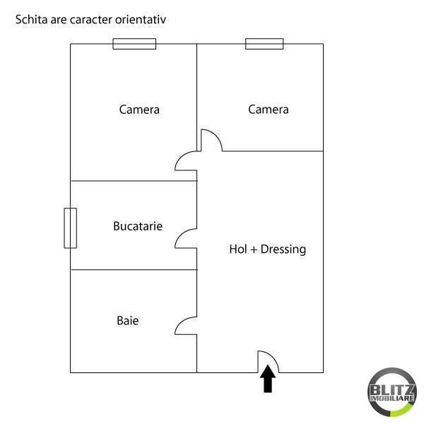 Apartament de vânzare 2 camere Iris - 735AV | BLITZ Cluj-Napoca | Poza1