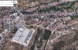 Teren intravilan, 537 mp, front la 2 strazi, zona Auchan, Iris