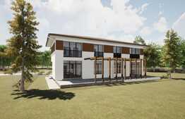 Duplex de vanzare, 119 mp, 225 teren, pozitionare sud-vestica, zona Stadionului 