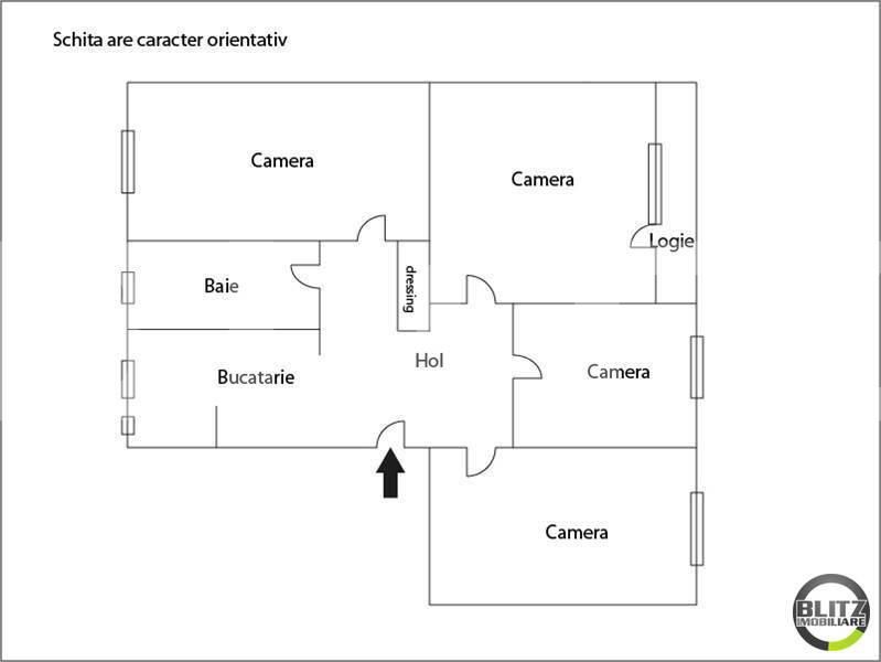 Apartament de vânzare 4 camere Manastur - 7357AV | BLITZ Cluj-Napoca | Poza12