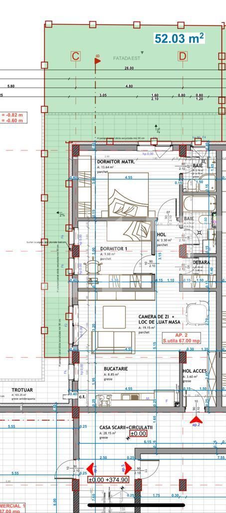 Apartament de vânzare 3 camere Floreşti - 73604AV | BLITZ Cluj-Napoca | Poza1