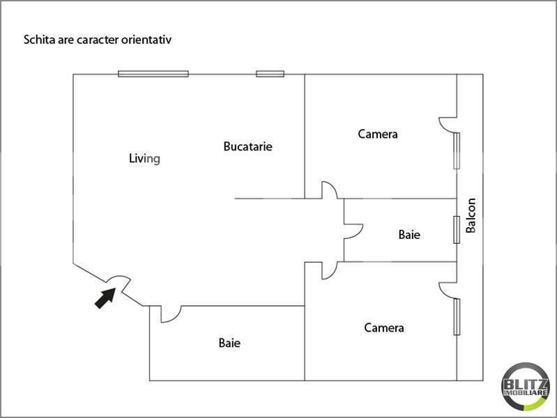 Apartament de vânzare 3 camere Andrei Mureşanu - 7362AV | BLITZ Cluj-Napoca | Poza15
