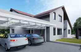 Casa individuala 275 mp utili, 450 mp teren, panorama excelenta!