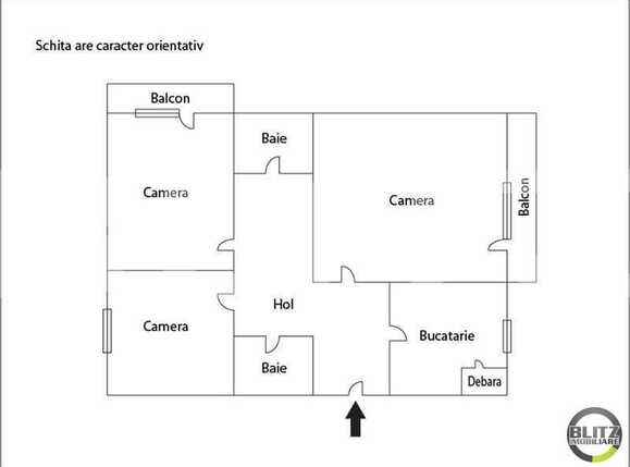 Apartament de vânzare 3 camere Gheorgheni - 7368AV | BLITZ Cluj-Napoca | Poza1