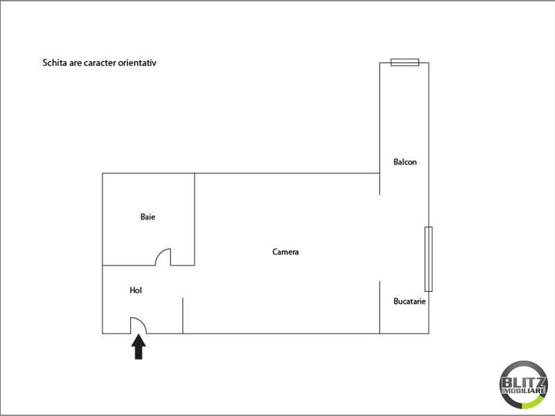 Garsonieră de vânzare Marasti - 737AV | BLITZ Cluj-Napoca | Poza1