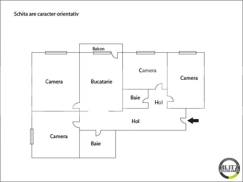Apartament de vânzare 4 camere Manastur - 7375AV | BLITZ Cluj-Napoca | Poza12