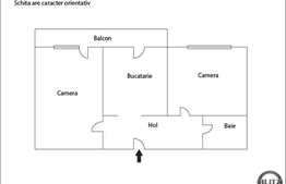 Apartament de vanzare, 2 camere decomandate, zona strazii Primaverii