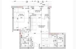 Apartament semifinisat, centrala, parcare optionala, Floresti